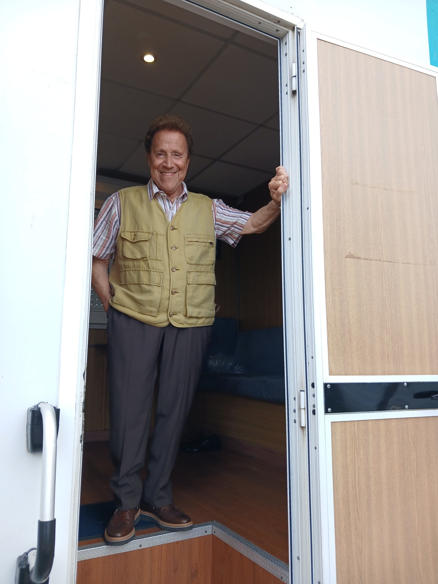 Giacomo Rizzo sul set di Bentornati al Sud – Castellabate, 2026
