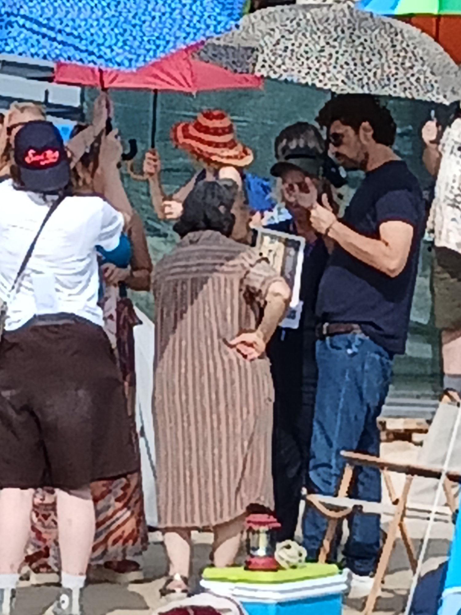Giacomo Rizzo sul set di Bentornati al Sud – Castellabate, 2026