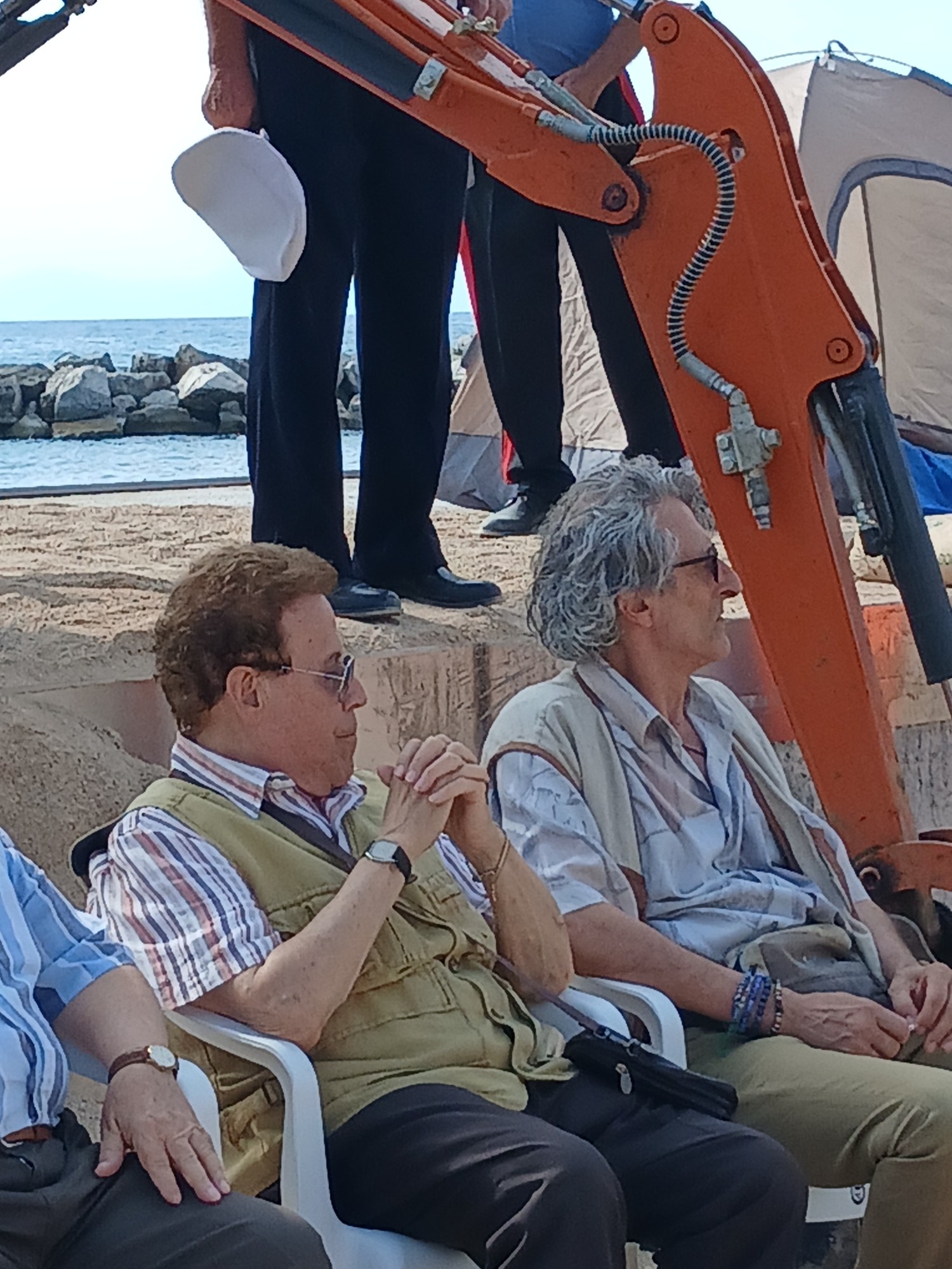 Giacomo Rizzo sul set di Bentornati al Sud – Castellabate, 2026