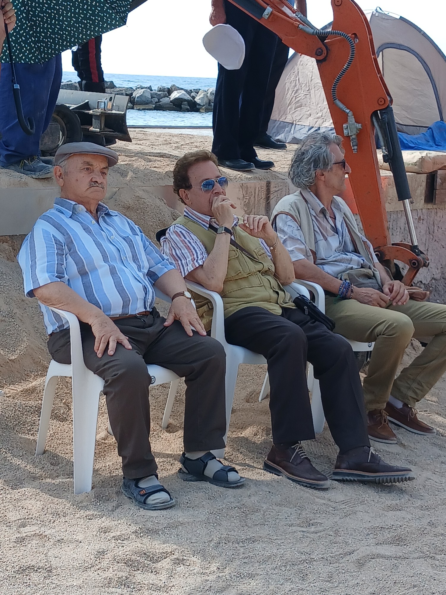 Giacomo Rizzo sul set di Bentornati al Sud – Castellabate, 2026