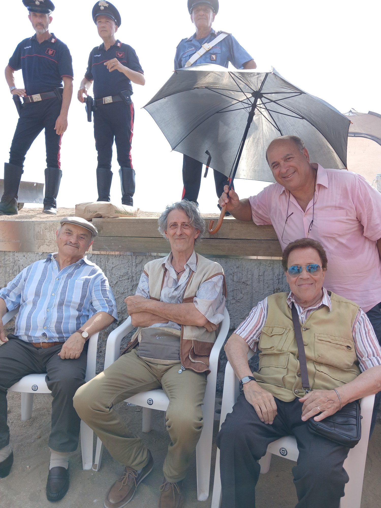 Giacomo Rizzo sul set di Bentornati al Sud – Castellabate, 2026