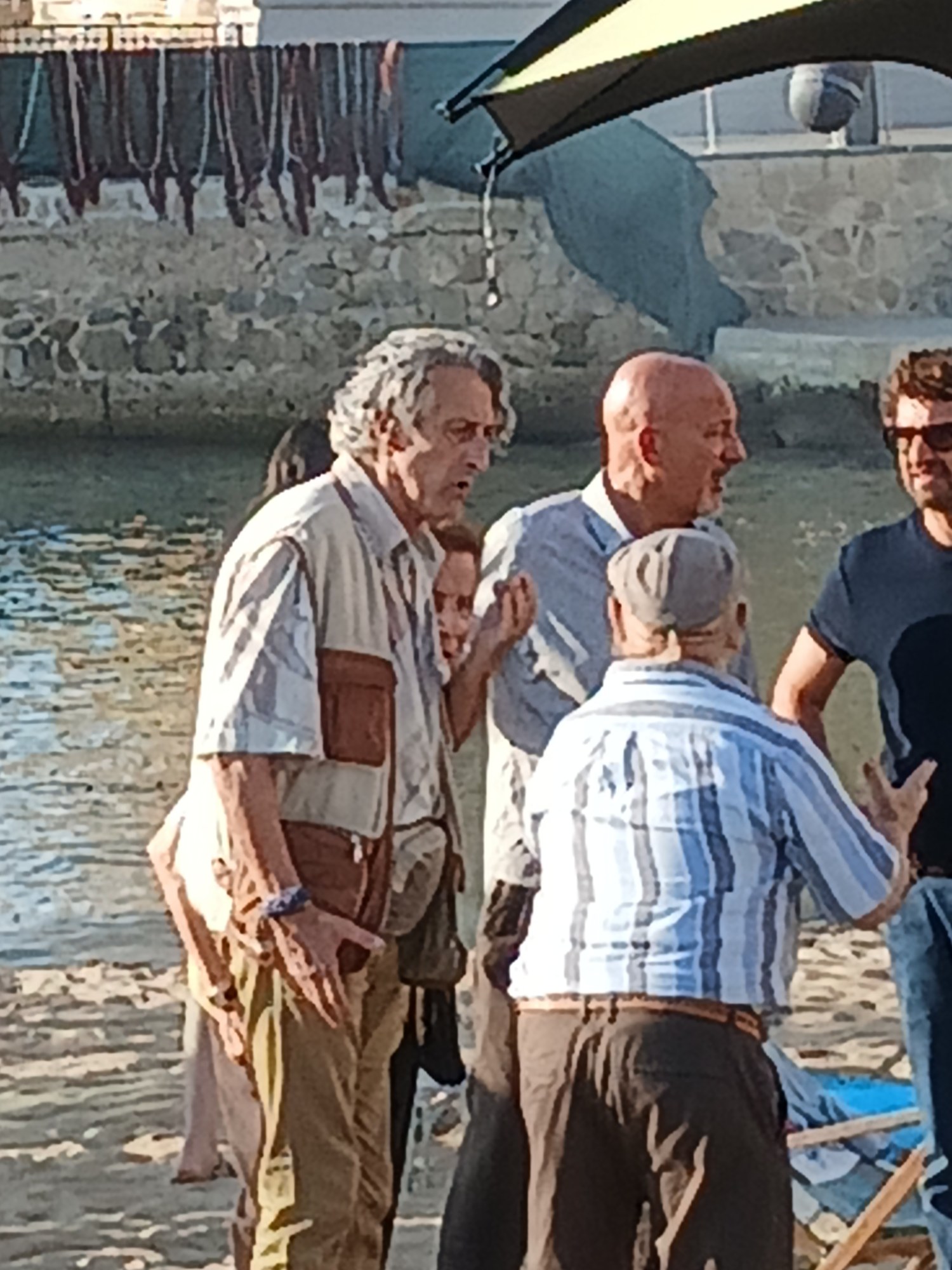 Giacomo Rizzo sul set di Bentornati al Sud – Castellabate, 2026