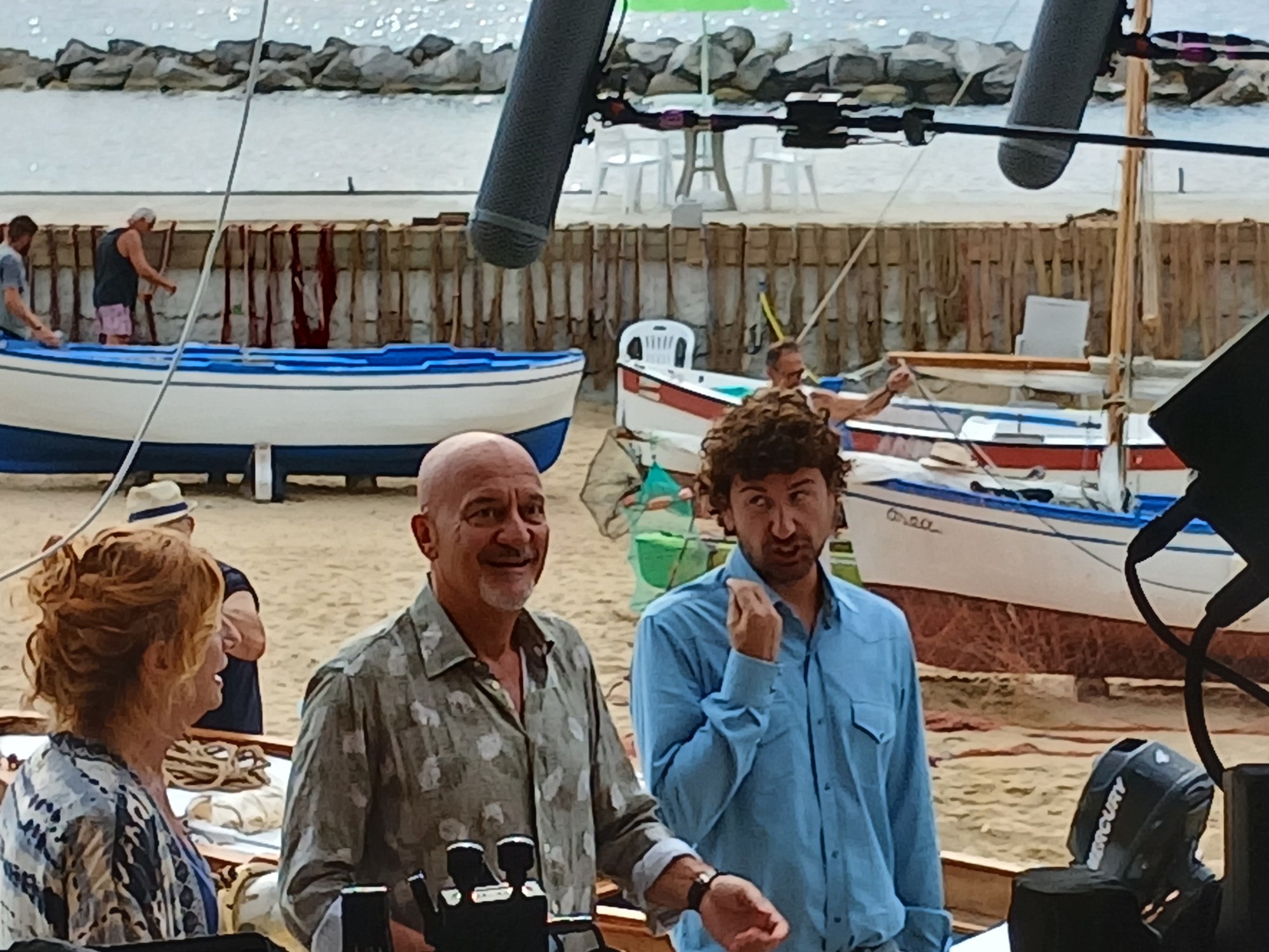 Giacomo Rizzo sul set di Bentornati al Sud – Castellabate, 2026
