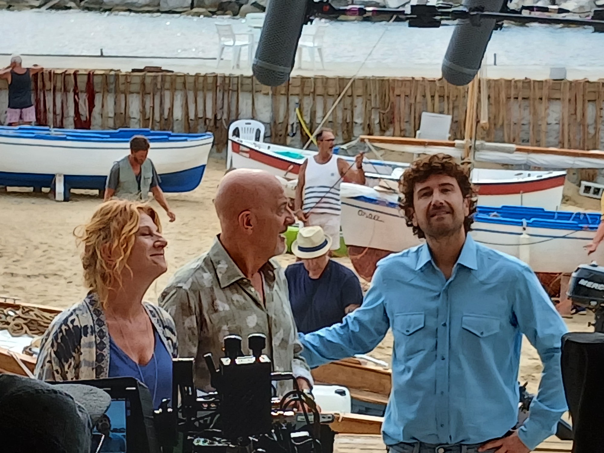 Giacomo Rizzo sul set di Bentornati al Sud – Castellabate, 2026