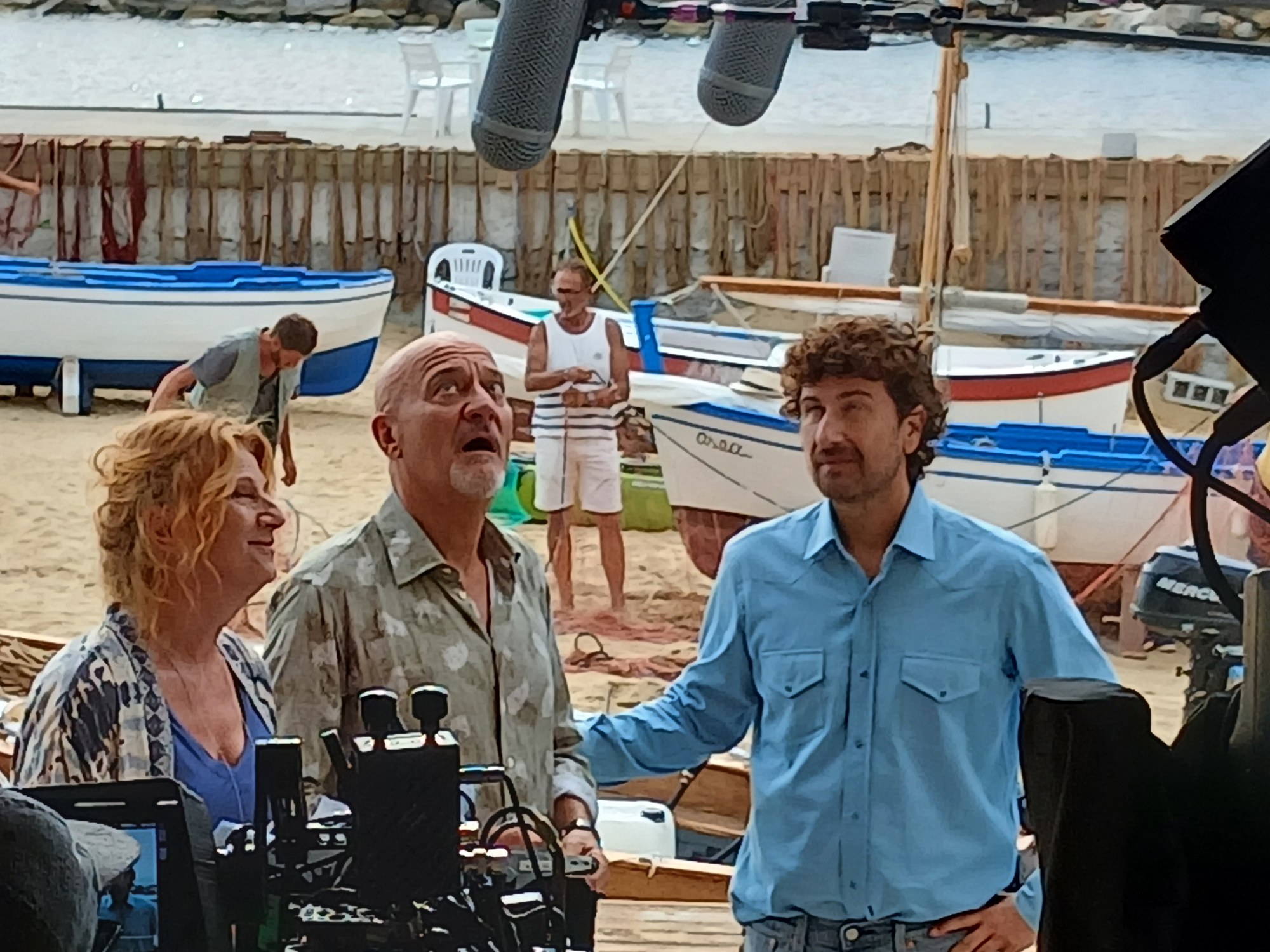 Giacomo Rizzo sul set di Bentornati al Sud – Castellabate, 2026