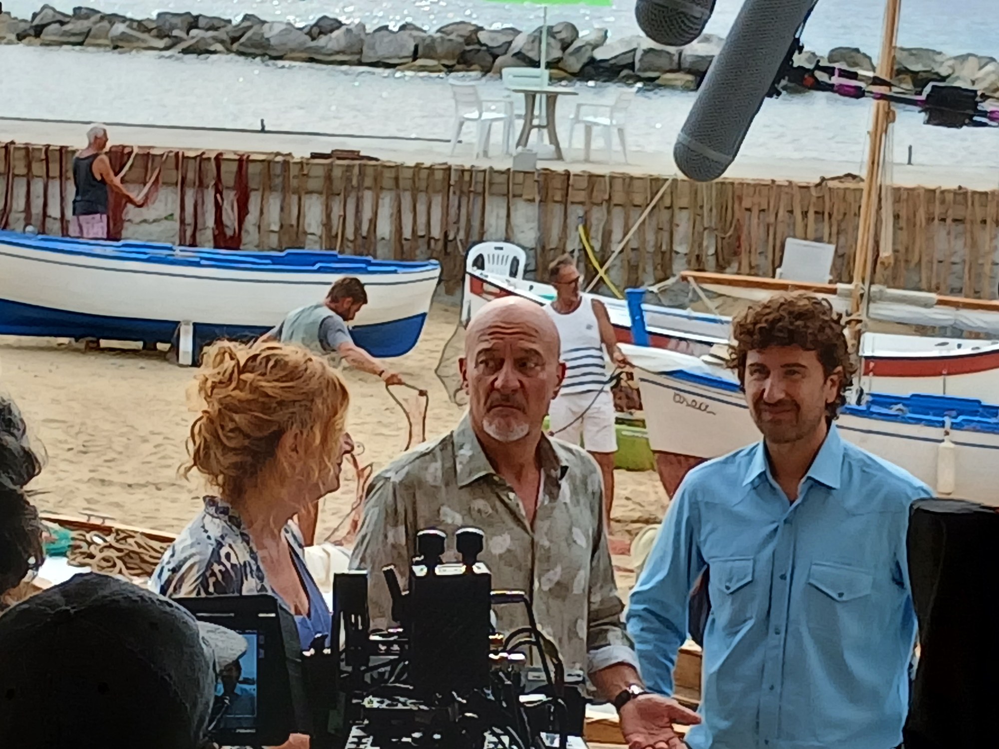Giacomo Rizzo sul set di Bentornati al Sud – Castellabate, 2026