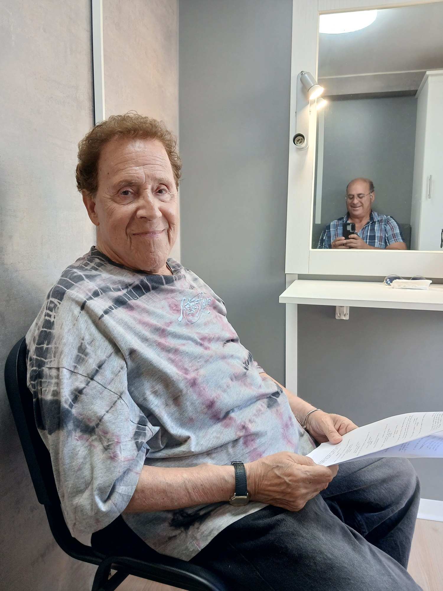 Giacomo Rizzo sul set di Bentornati al Sud – Castellabate, 2026