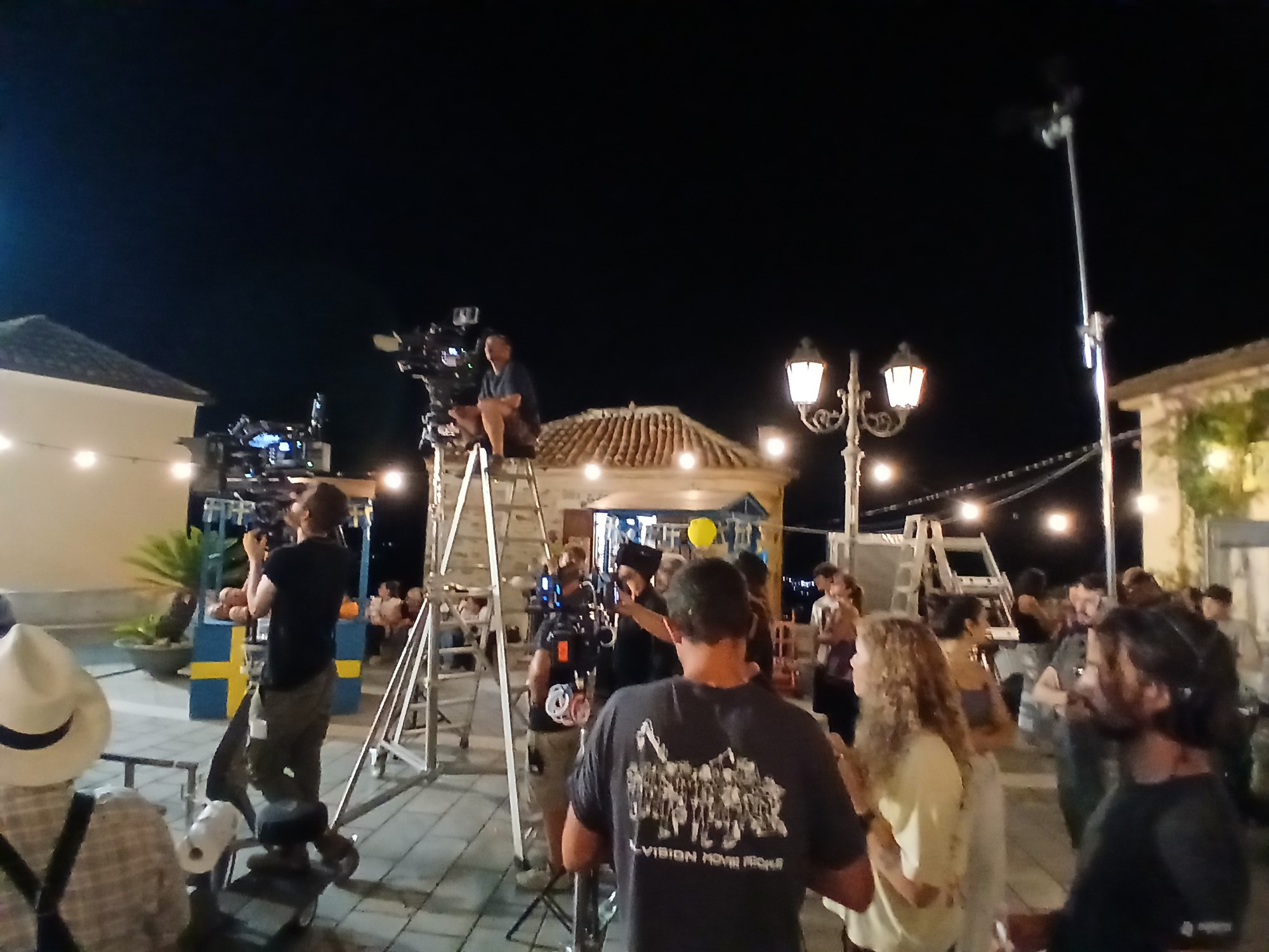 Giacomo Rizzo sul set di Bentornati al Sud – Castellabate, 2026
