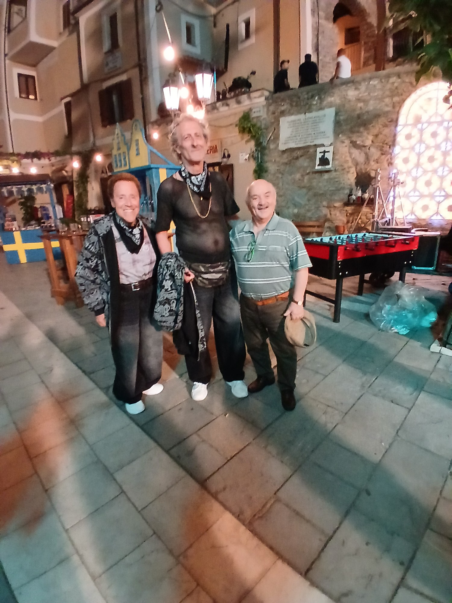 Giacomo Rizzo sul set di Bentornati al Sud – Castellabate, 2026