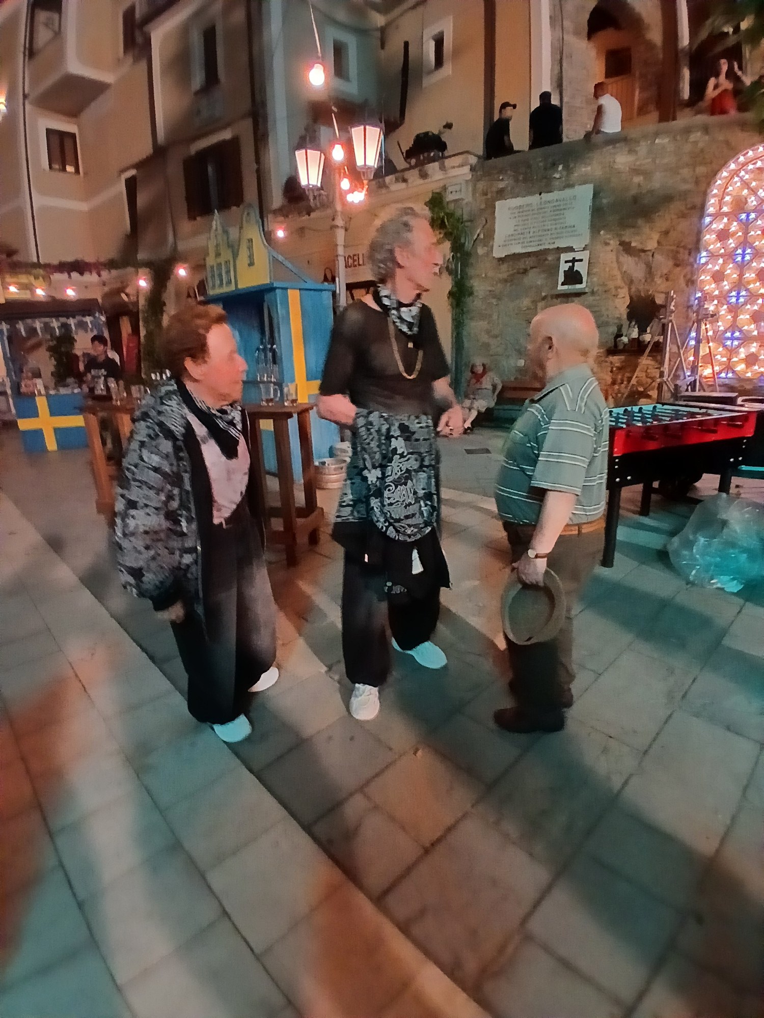 Giacomo Rizzo sul set di Bentornati al Sud – Castellabate, 2026