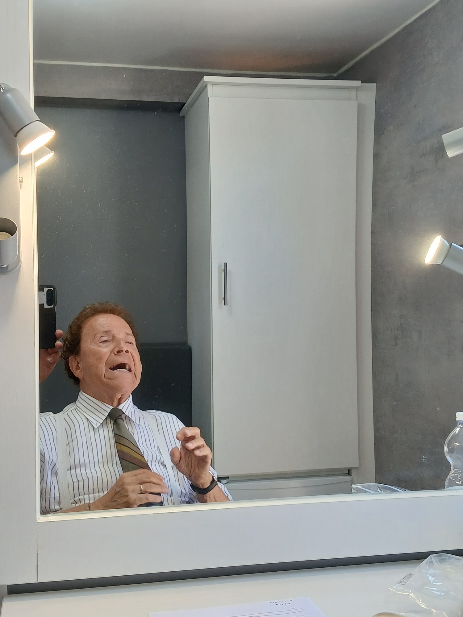 Giacomo Rizzo sul set di Bentornati al Sud – Castellabate, 2026