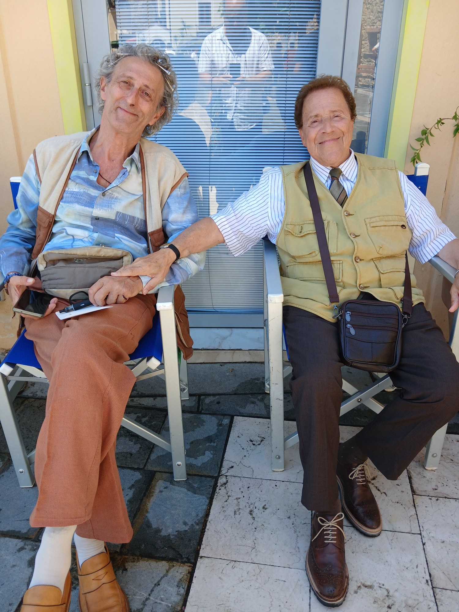 Giacomo Rizzo sul set di Bentornati al Sud – Castellabate, 2026
