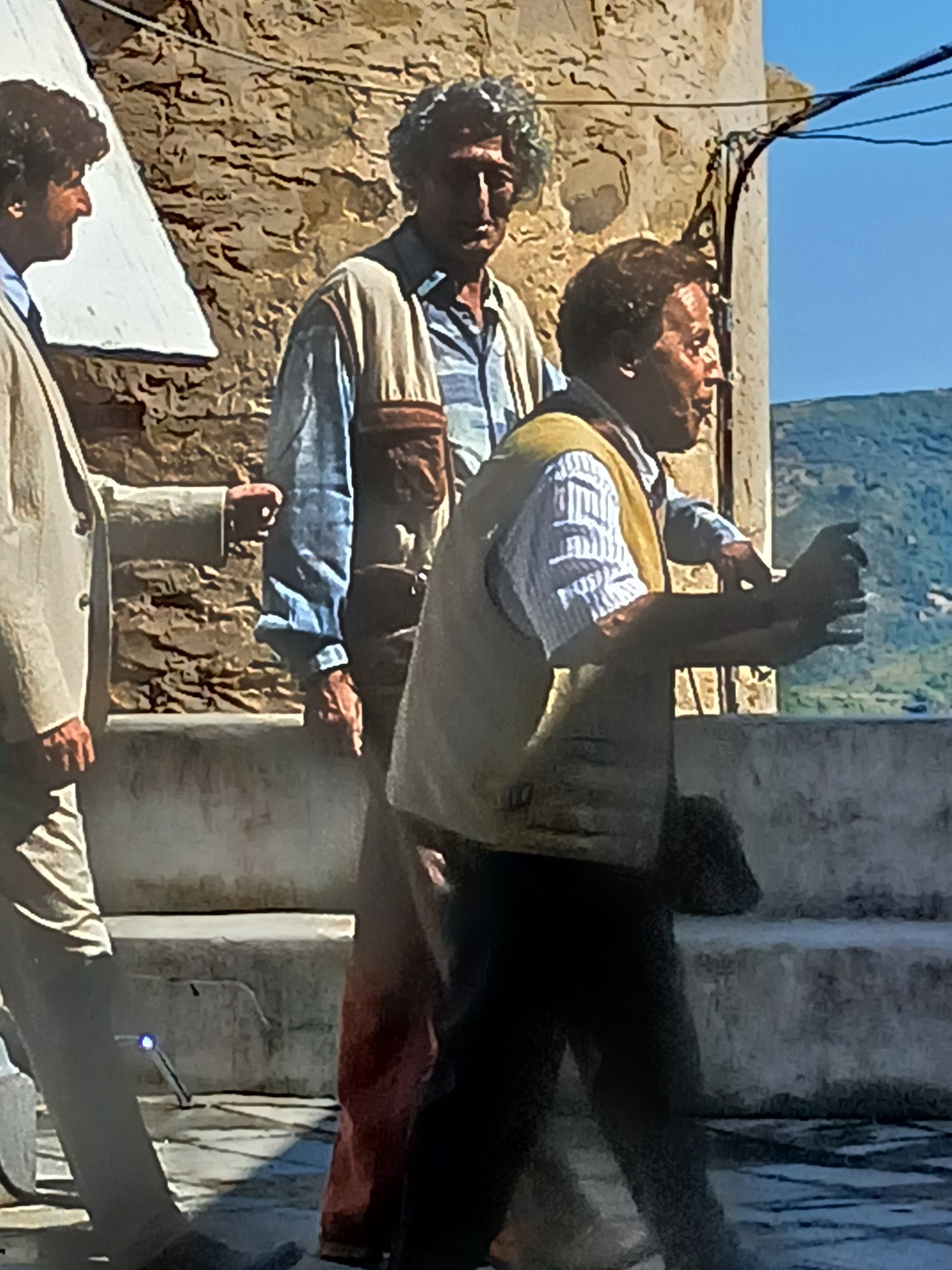 Giacomo Rizzo sul set di Bentornati al Sud – Castellabate, 2026