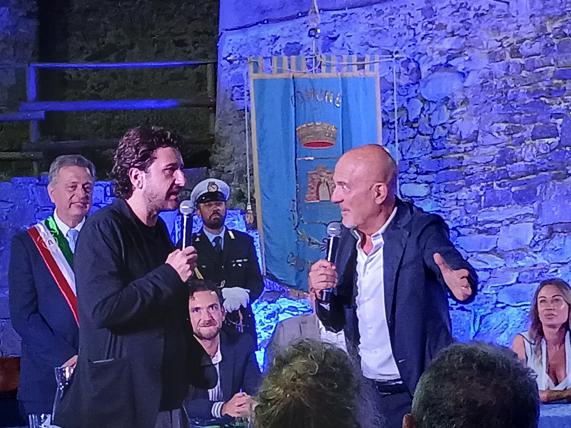 Giacomo Rizzo sul set di Bentornati al Sud – Castellabate, 2026
