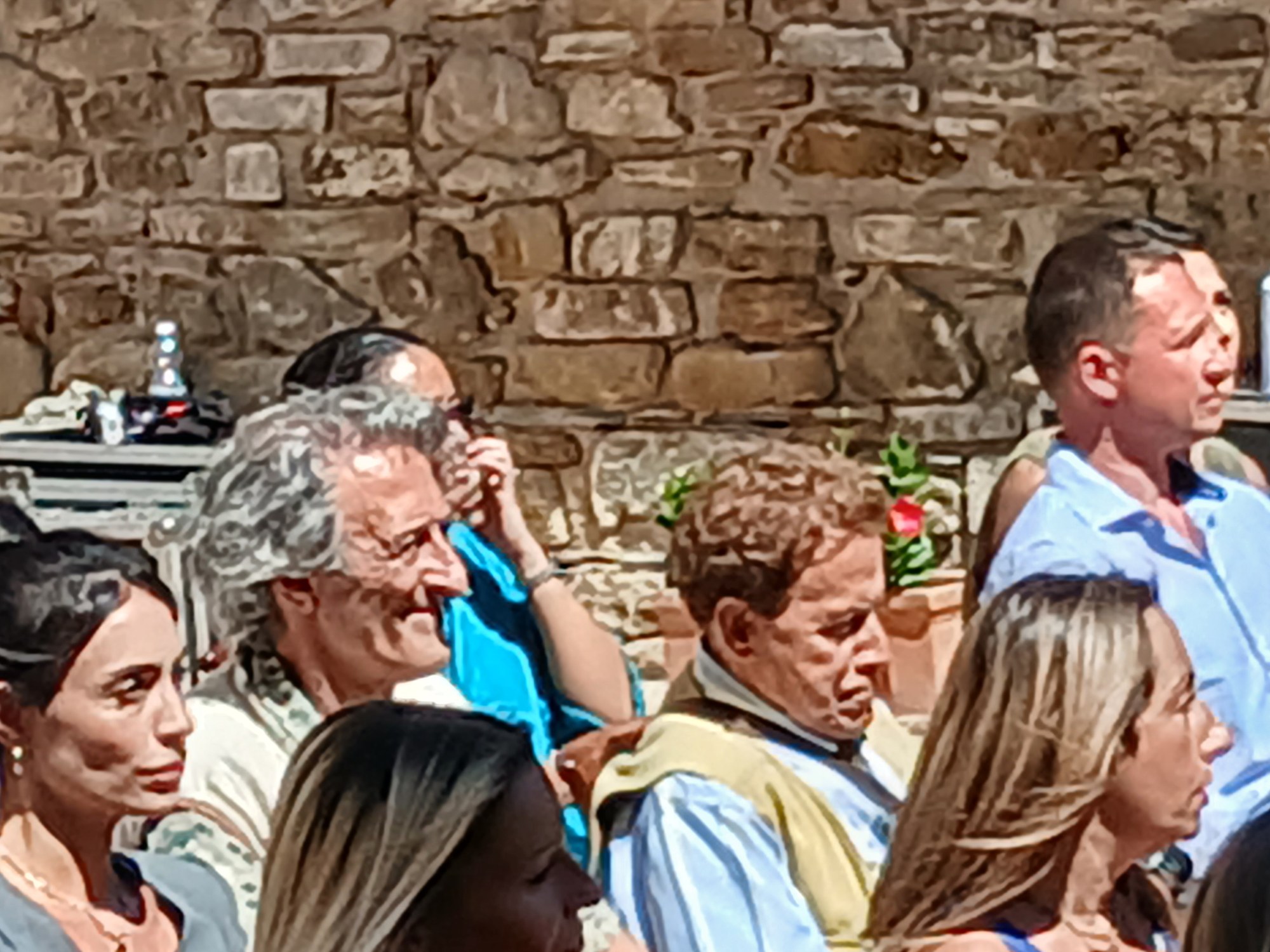 Giacomo Rizzo sul set di Bentornati al Sud – Castellabate, 2026