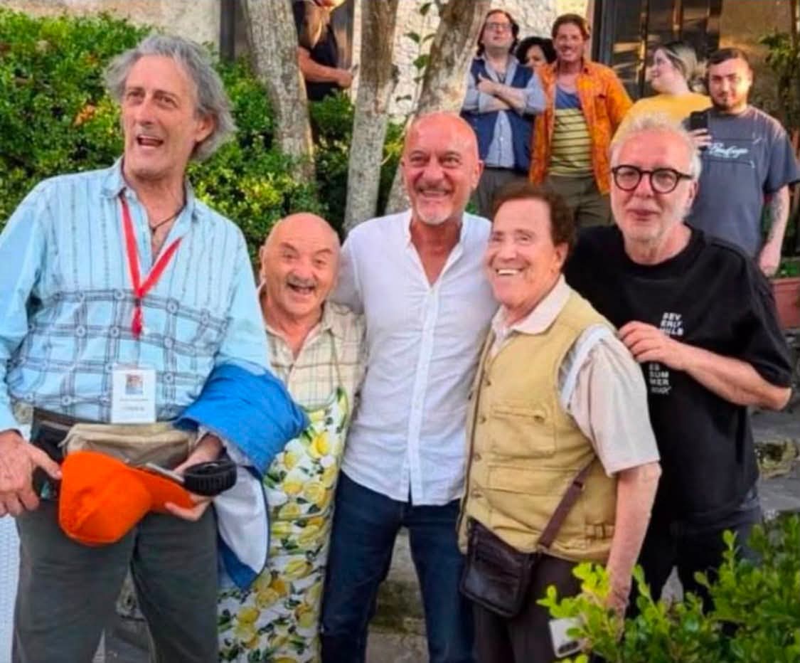 Giacomo Rizzo sul set di Bentornati al Sud – Castellabate, 2026