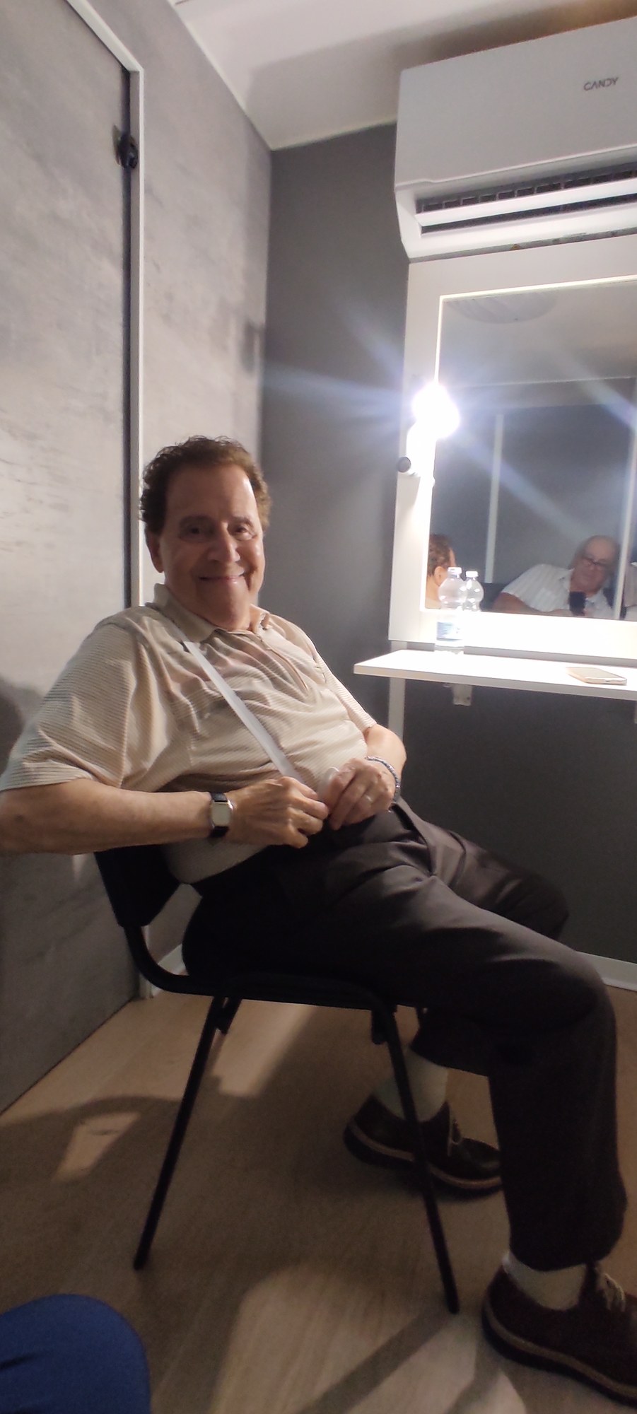 Giacomo Rizzo sul set di Bentornati al Sud – Castellabate, 2026