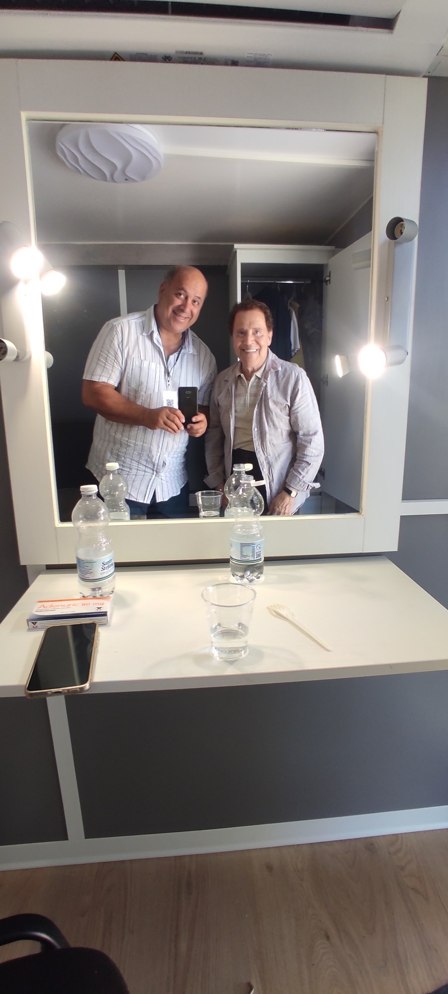 Giacomo Rizzo sul set di Bentornati al Sud – Castellabate, 2026